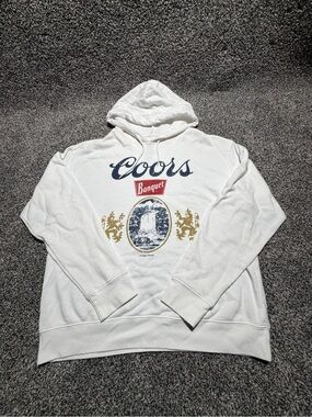 Coors Banquet Hooded Sweatshirt Men’s Large